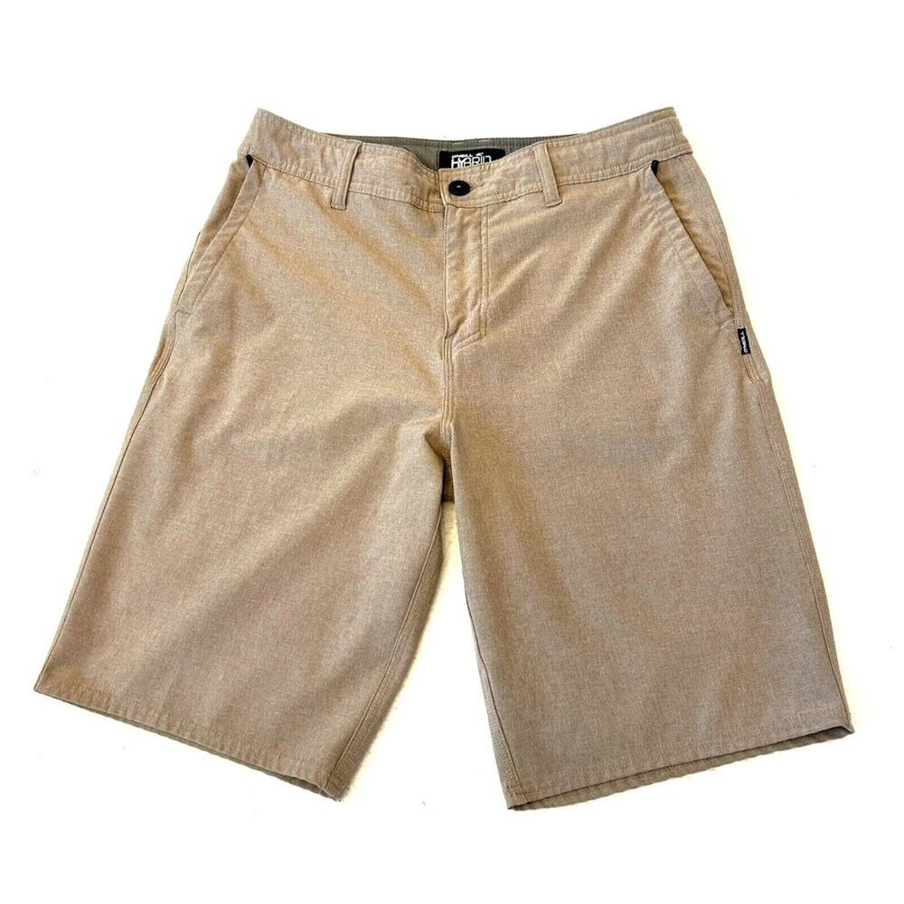 O'Neill Hybrid Shorts Men's Size 30 Tan/Beige Lightweight Pockets